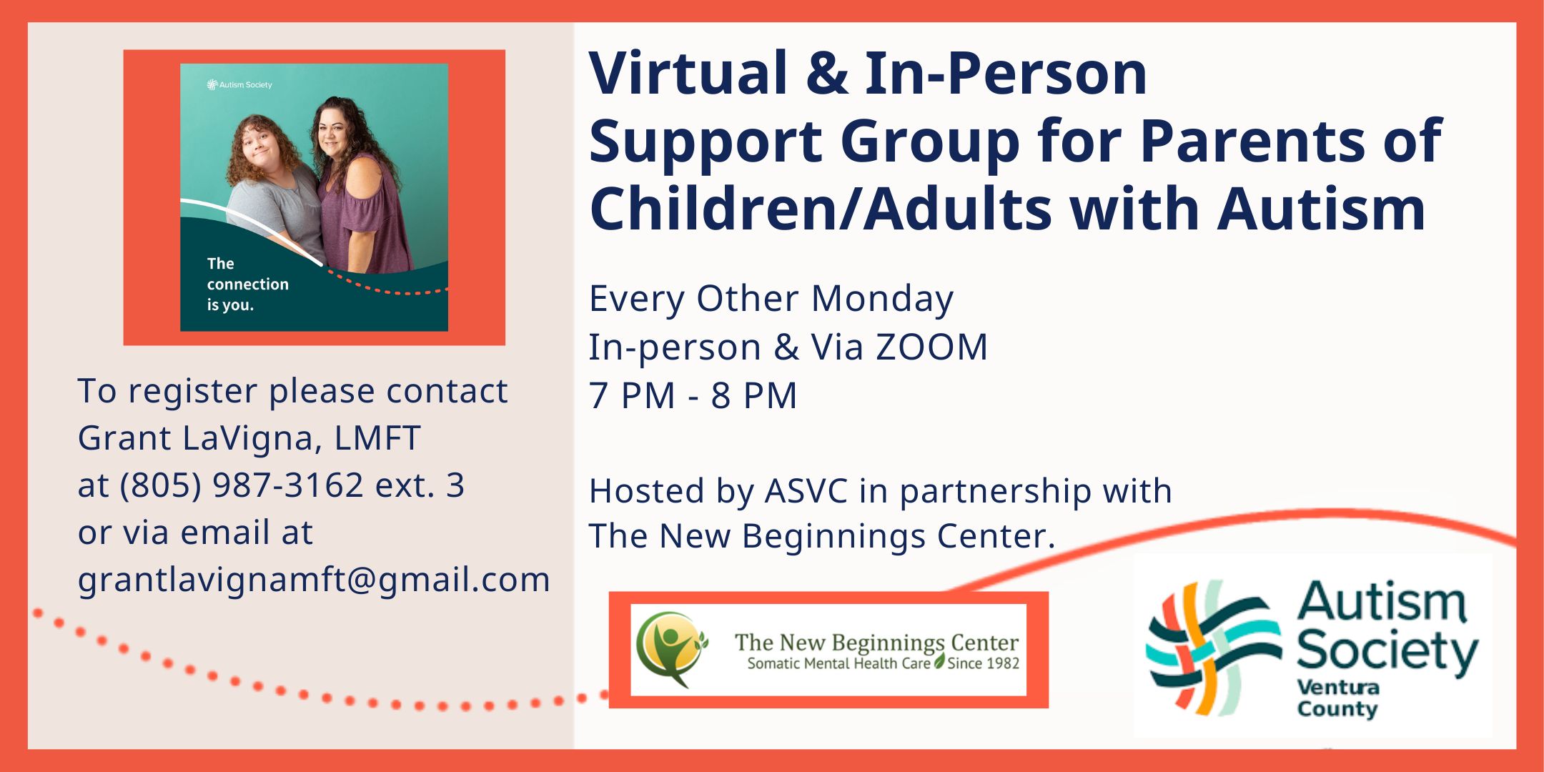 ASVC Parent Support Group | Autism Ventura